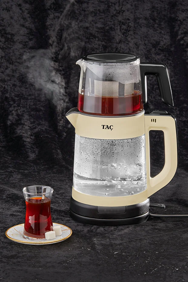 Glassdem Cam Demlikli Çay Makinesi